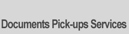 Documents Pick-ups Services